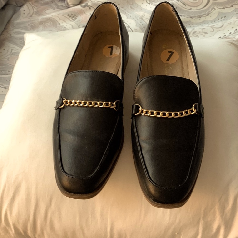 Black women loafer